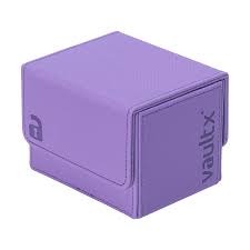 Vault X side Loading deck Box 100 card Purple